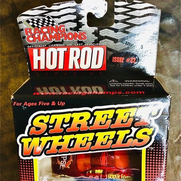 DONATED  Hot Wheels NEW Die cast Vintage Fire Fighter & Racing Street Wheels - Picture 7 of 14